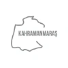 Kahramanmaraş Harita Araba Sticker 17x17 Cm Gri