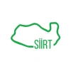 Siirt Harita Araba Sticker 17x17 Cm Yeşil