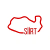 Siirt Harita Araba Sticker 17x17 Cm Kırmızı