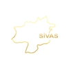 Sivas Harita Araba Sticker 17x17 Cm Gold