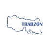 Trabzon Harita Araba Sticker 17x17 Cm Mavi