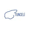 Tunceli Harita Araba Sticker 17x17 Cm Mavi