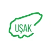 Uşak Harita Araba Sticker 17x17 Cm Yeşil
