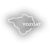 Yozgat Harita Araba Sticker 17x17 Cm Beyaz