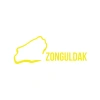 Zonguldak Harita Araba Sticker 17x17 Cm Sarı