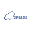 Zonguldak Harita Araba Sticker 17x17 Cm Mavi