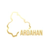 Ardahan Harita Araba Sticker 17x17 Cm Gold