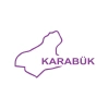 Karabük Harita Araba Sticker 17x17 Cm Mor