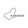 Karabük Harita Araba Sticker 17x17 Cm Kahverengi