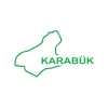 Karabük Harita Araba Sticker 17x17 Cm Yeşil