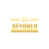 03 Afyonlu Araba Sticker 17x17 Cm Gold