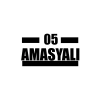05 Amasyalı Araba Sticker 17x17 Cm Siyah