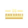 06 Ankaralı Araba Sticker 17x17 Cm Gold