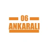 06 Ankaralı Araba Sticker 17x17 Cm Turuncu