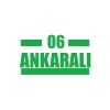 06 Ankaralı Araba Sticker 17x17 Cm Yeşil