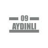 09 Aydınlı Araba Sticker 17x17 Cm Gri
