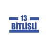 13 Bitlisli Araba Sticker 17x17 Cm Mavi