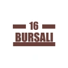 16 Bursalı Araba Sticker 17x17 Cm Kahverengi