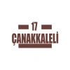 17 Çanakkaleli Araba Sticker 17x17 Cm Kahverengi