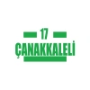 17 Çanakkaleli Araba Sticker 17x17 Cm Yeşil