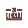 20 Denizlili Araba Sticker 17x17 Cm Kahverengi