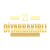 21 Diyarbakırlı Araba Sticker 17x17 Cm Gold
