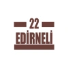 22 Edirneli Araba Sticker 17x17 Cm Kahverengi