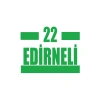 22 Edirneli Araba Sticker 17x17 Cm Yeşil