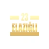 23 Elazığlı Araba Sticker 17x17 Cm Gold