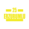 25 Erzurumlu Araba Sticker 17x17 Cm Sarı