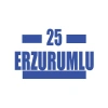 25 Erzurumlu Araba Sticker 17x17 Cm Mavi