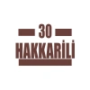 30 Hakkarili Araba Sticker 17x17 Cm Kahverengi