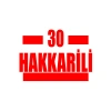 30 Hakkarili Araba Sticker 17x17 Cm Kırmızı