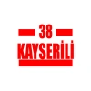 38 Kayserli Araba Sticker 17x17 Cm Kırmızı