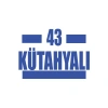 43 Kütahyalı Araba Sticker 17x17 Cm Mavi