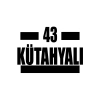 43 Kütahyalı Araba Sticker 17x17 Cm Siyah