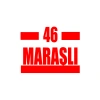 46 Maraşlı Araba Sticker 17x17 Cm Kırmızı