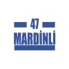 47 Mardinli Araba Sticker 17x17 Cm Mavi