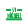 51 Niğdeli Araba Sticker 17x17 Cm Yeşil