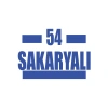 54 Sakaryalı Araba Sticker 17x17 Cm Mavi