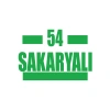 54 Sakaryalı Araba Sticker 17x17 Cm Yeşil