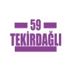 59 Tekirdağlı Araba Sticker 17x17 Cm Mor