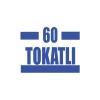 60 Tokatlı Araba Sticker 17x17 Cm Mavi