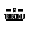 61 Trabzonlu Araba Sticker 17x17 Cm Siyah