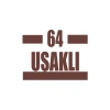 64 Uşaklı Araba Sticker 17x17 Cm Kahverengi