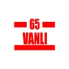 65 Vanlı Araba Sticker 17x17 Cm Kırmızı