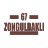 67 Zonguldaklı Araba Sticker 17x17 Cm Kahverengi