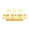 67 Zonguldaklı Araba Sticker 17x17 Cm Gold