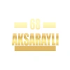 68 Aksaraylı Araba Sticker 17x17 Cm Gold