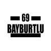 69 Bayburtlu Araba Sticker 17x17 Cm Siyah